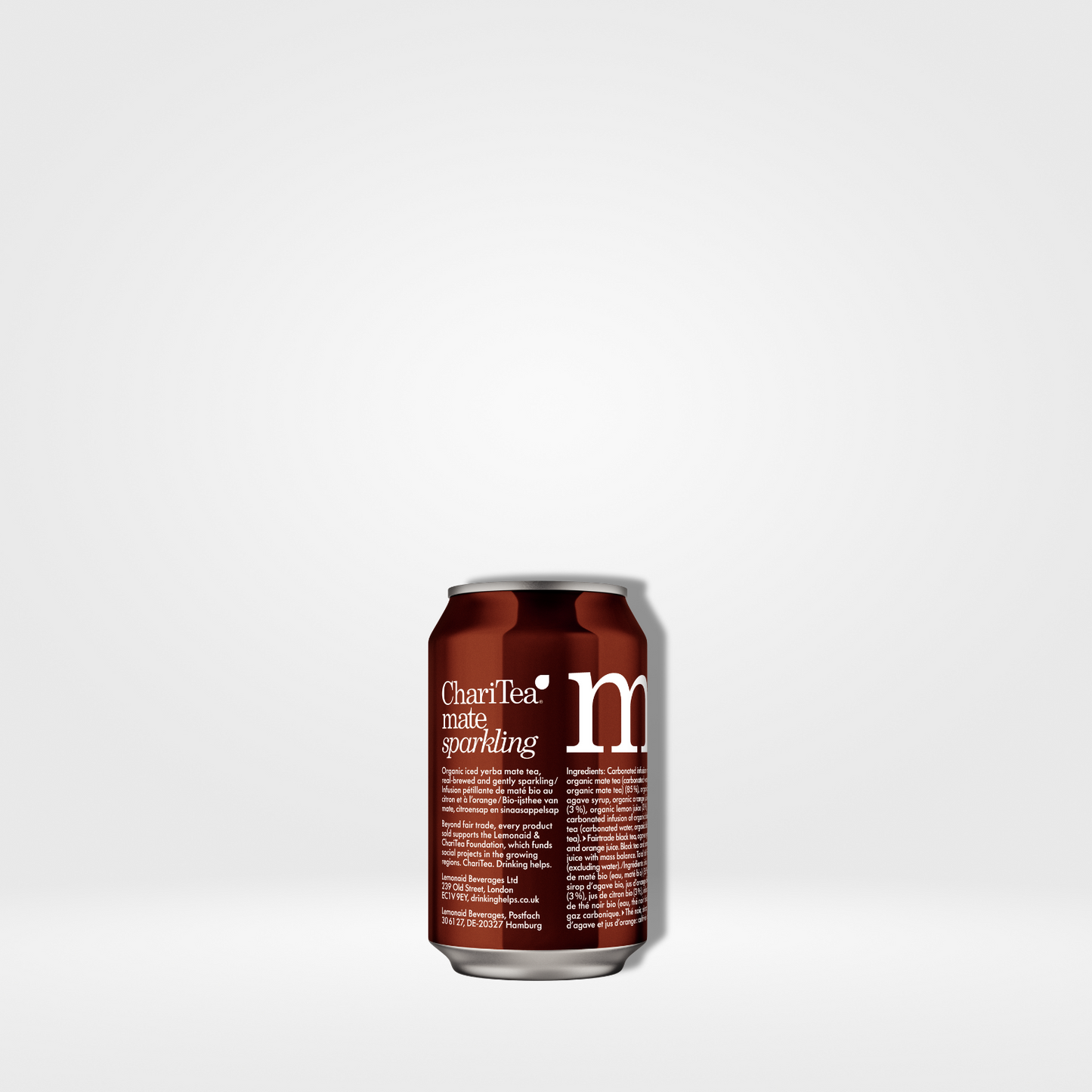 Charitea Maté bio cans - 12 x 33cl