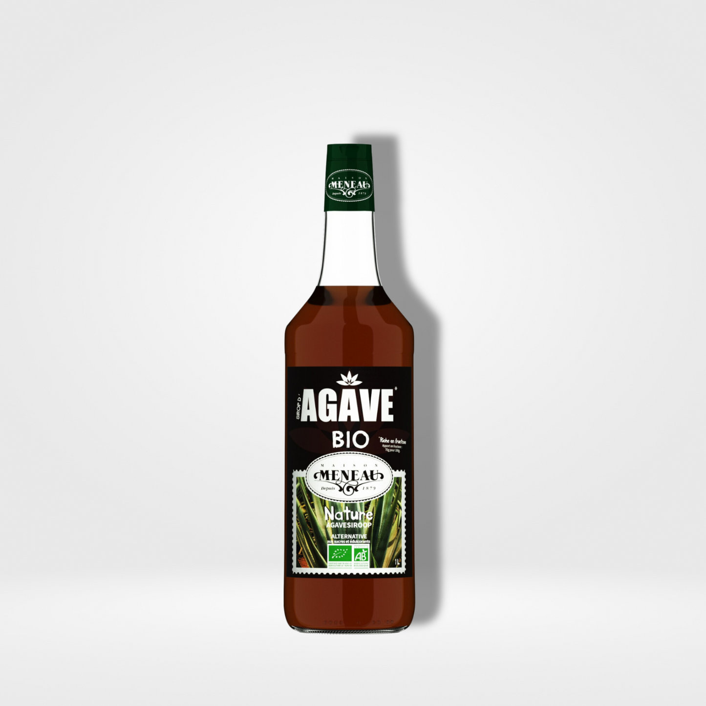 Meneau Sirop d'agave verre 6 x 1L