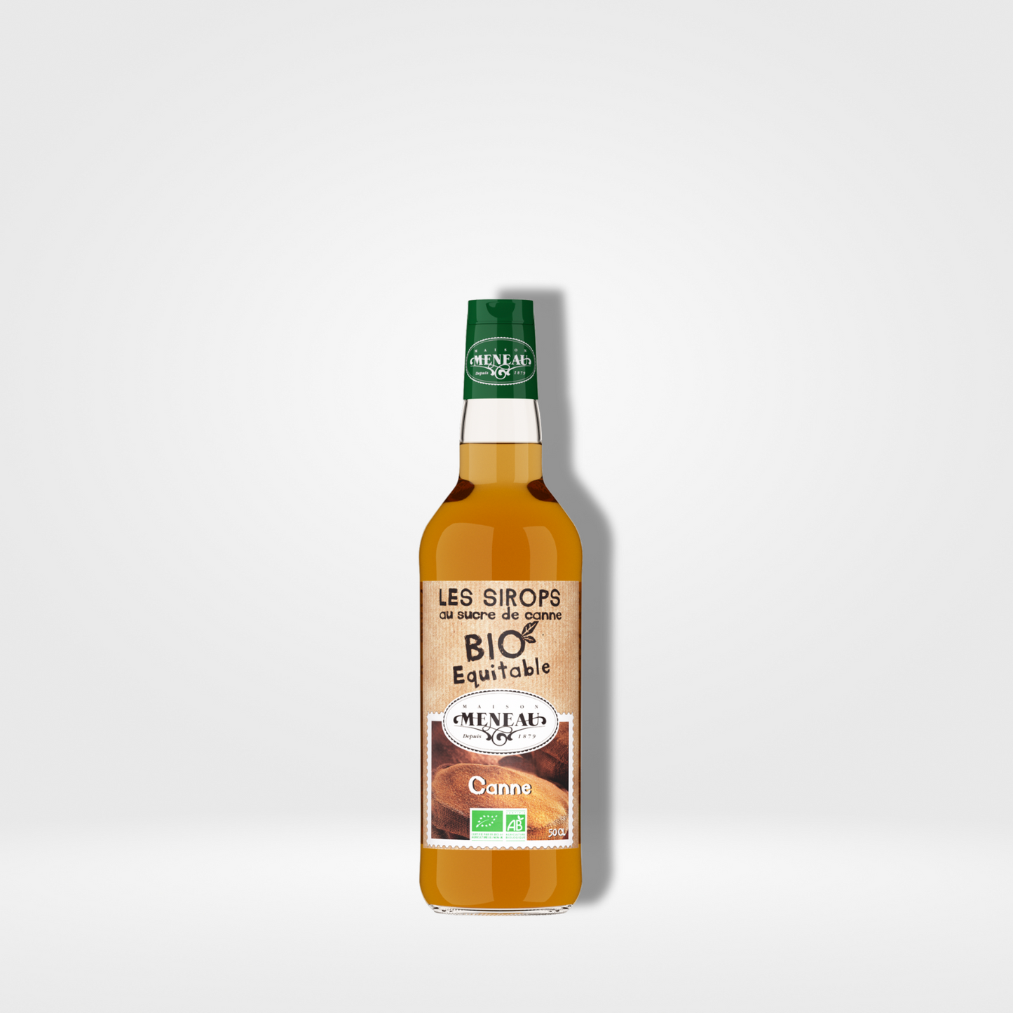 Meneau Sirop Canne Bio verre - 1 x 50cl