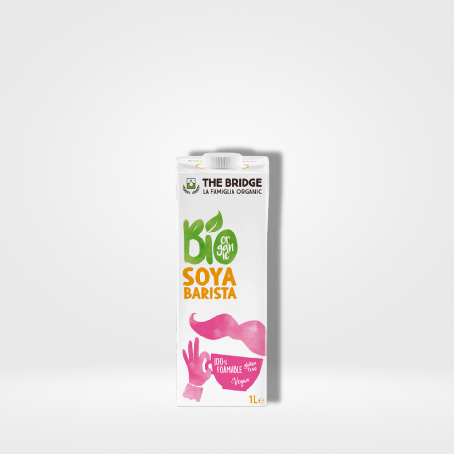 "The Bridge Soja Barista Bio - 12 x 1L
"