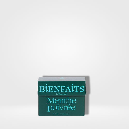 Bienfaits Infusion Menthe poivrée sachet Bio - 20 x 1,4g 