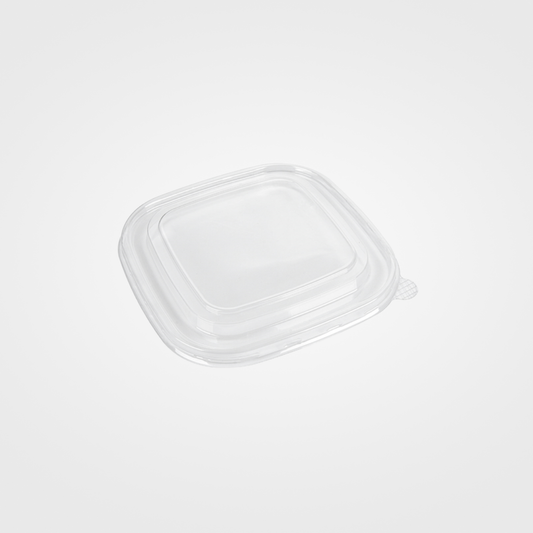 Couvercles transparents PP pour récipients carrés (300 unités)