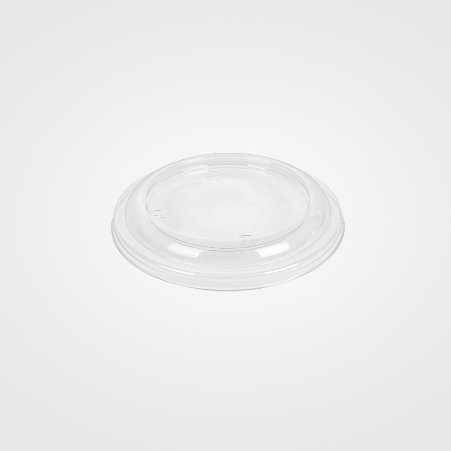 Couvercles transparents PET pour Pots