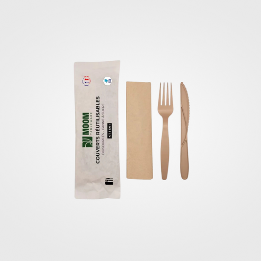Kit Couverts 3 en 1 Canne à Sucre