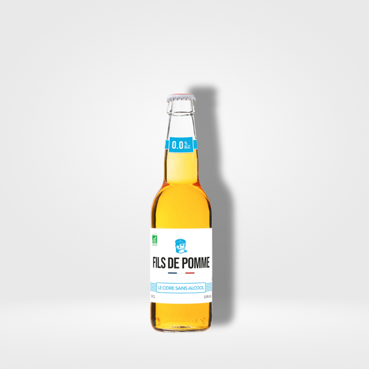 Fils de Pomme - Le cidre sans alcool verre - 24 x 33cl