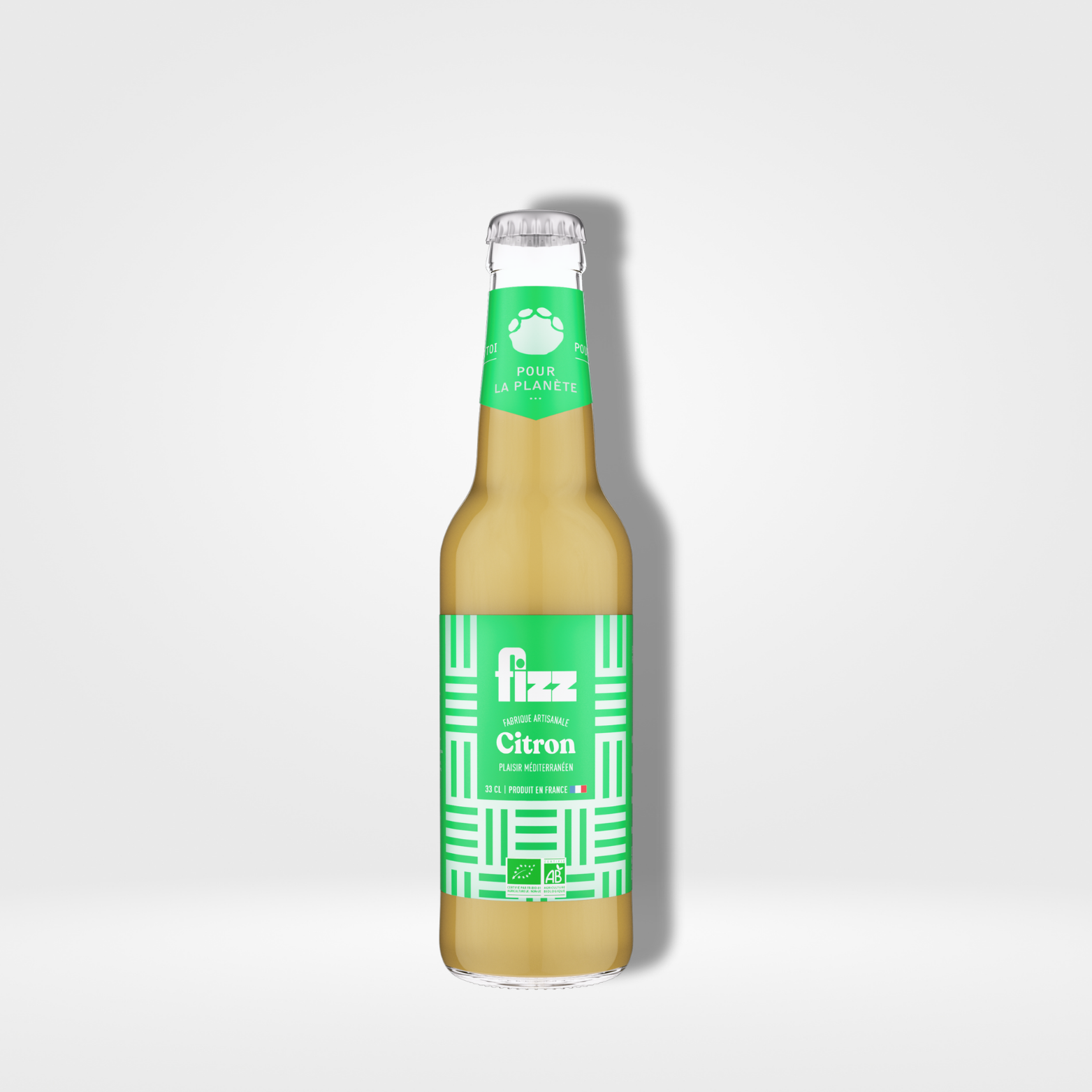 Fizz Bio Citron verre 12 x 33cl