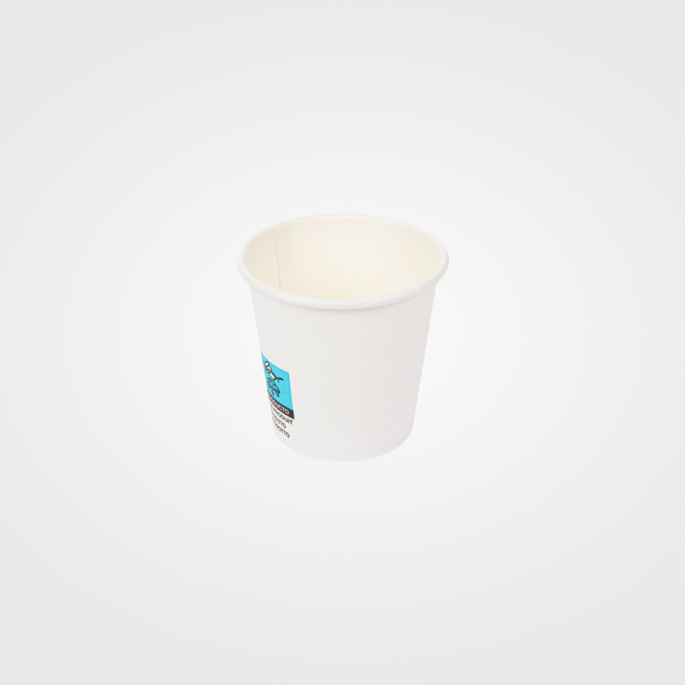 Gobelets blancs boissons chaudes 1 paroi (450 unités)