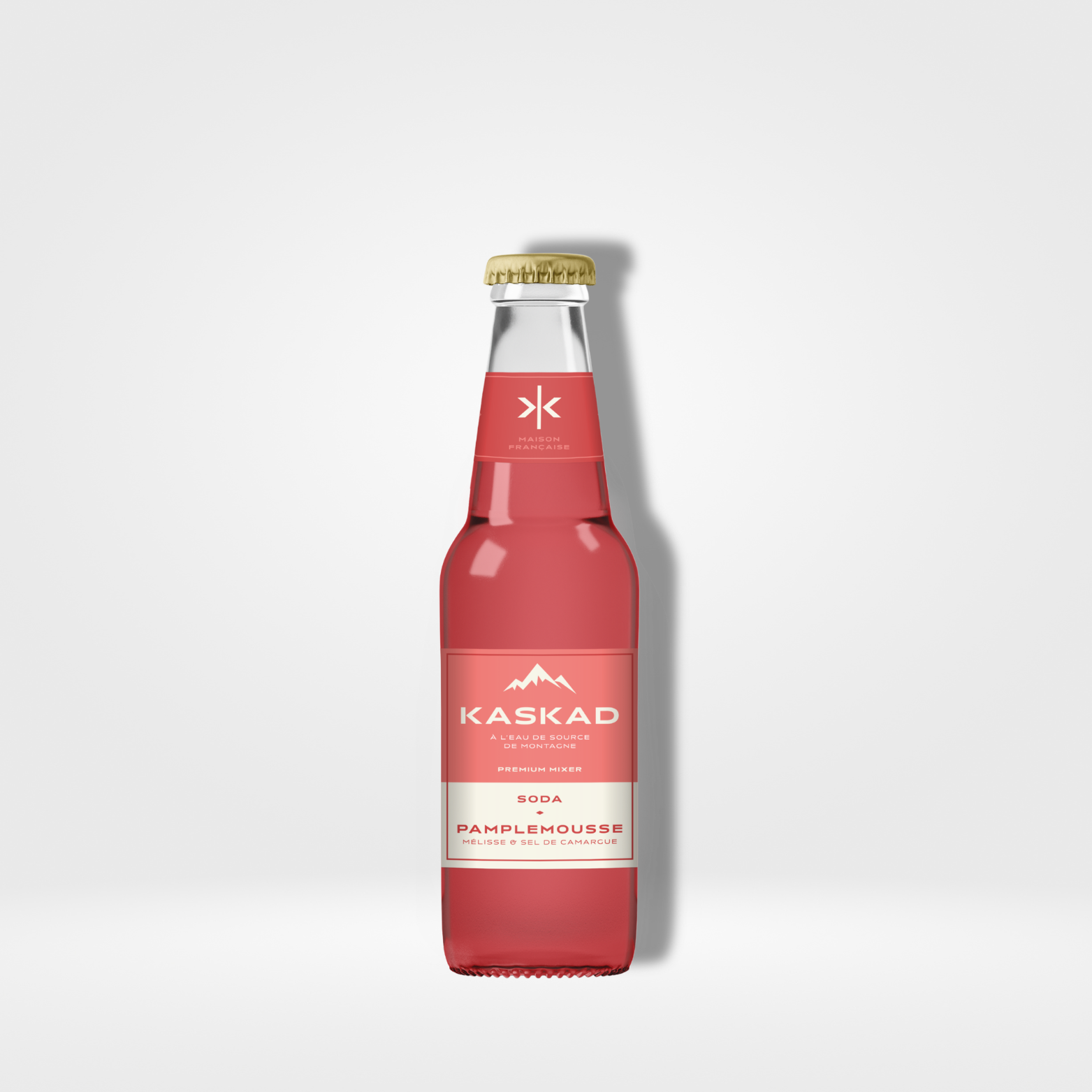 Kaskad Soda Pamplemousse, Mélisse et Sel de Camargue - 24 x 20cl