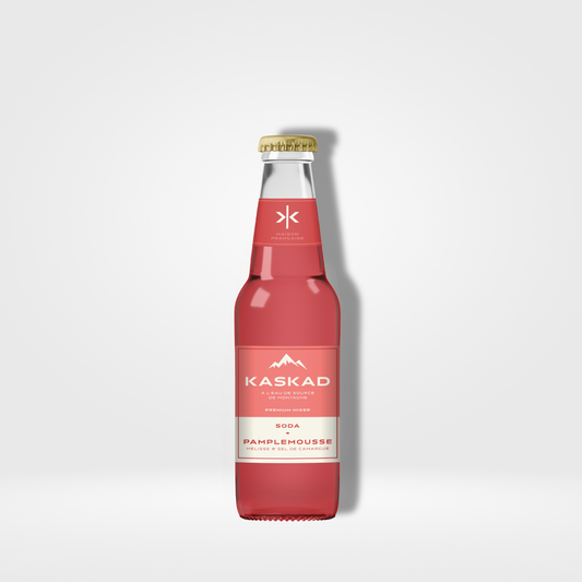 Kaskad Soda Pamplemousse, Mélisse et Sel de Camargue - 24 x 20cl