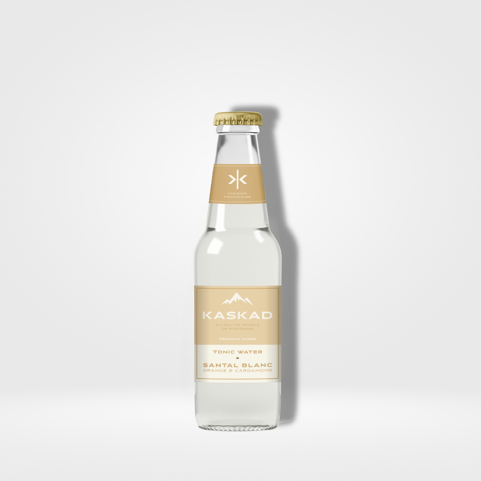 Kaskad Tonic Water Santal Blanc, Orange et Cardamome - 24 x 20cl