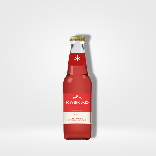 Kaskad Soda Tomate, Citron et Basilic - 24 x 20cl