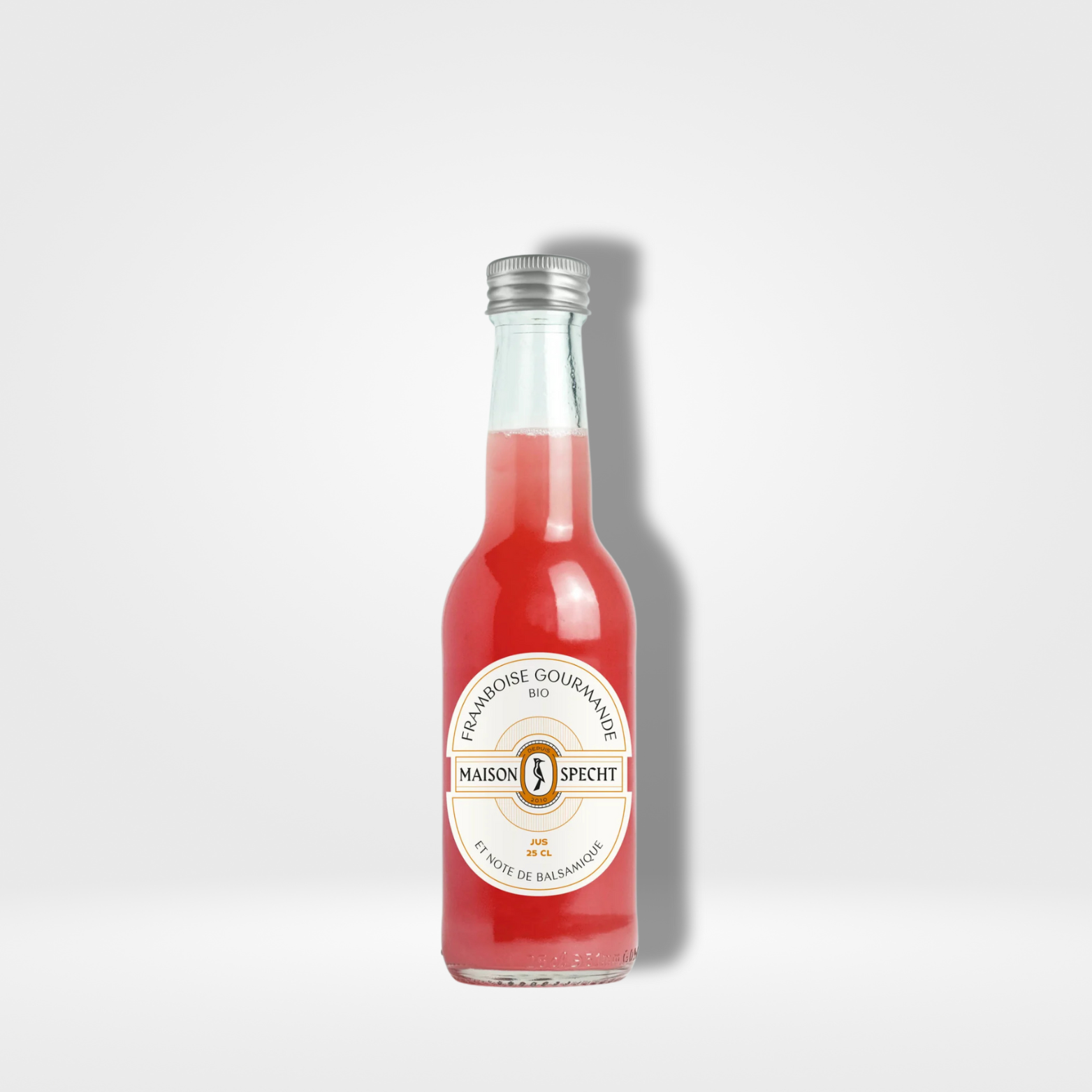 Maison SPECHT Framboise Gourmande et note de balsamique Bio verre - 12 x 25cl 