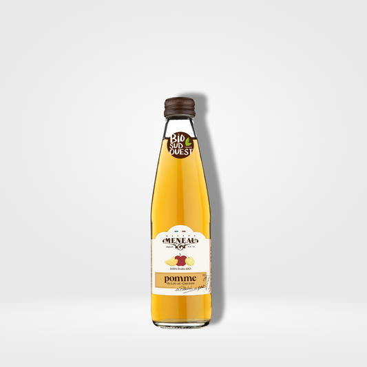 Meneau Jus de Pomme Clarifié verre - 12 x 25cl