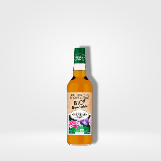 Meneau Sirop Rose Bio Verre - 1 x 50cl