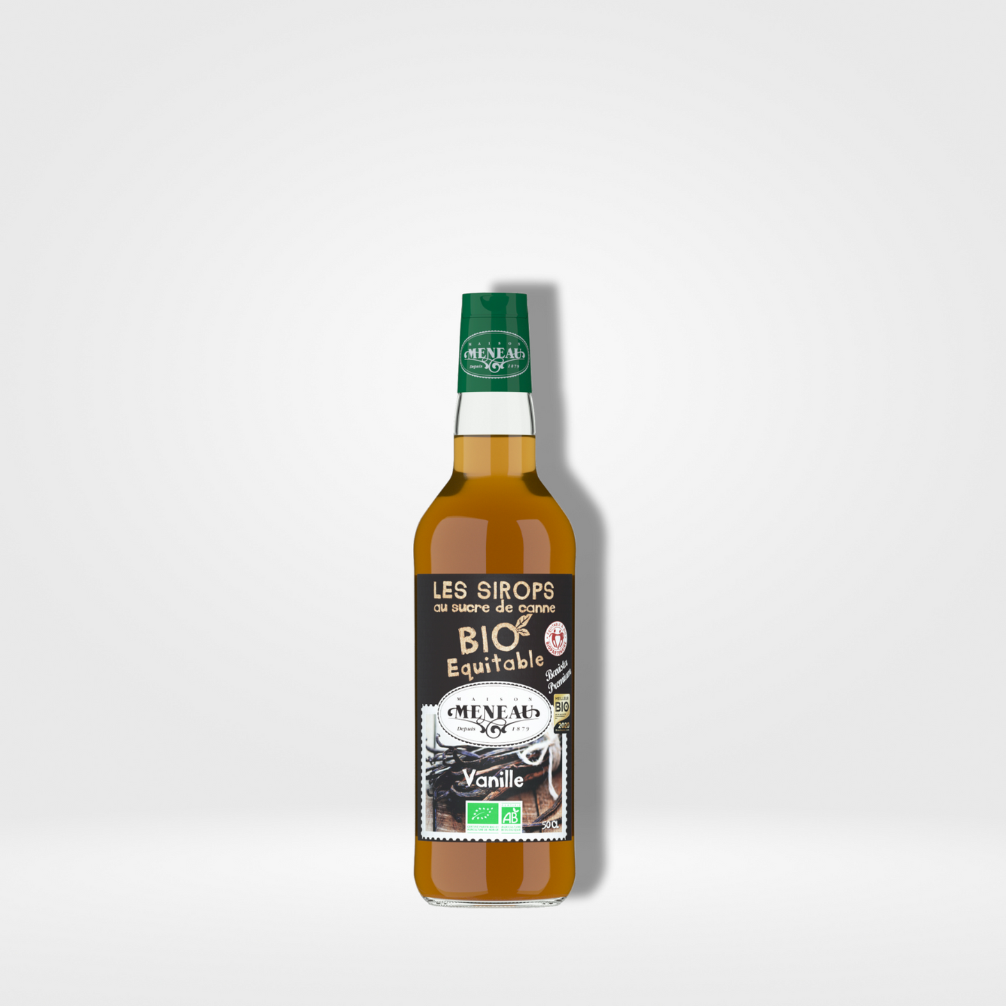 Meneau Sirop Vanille verre 6 x 500ml