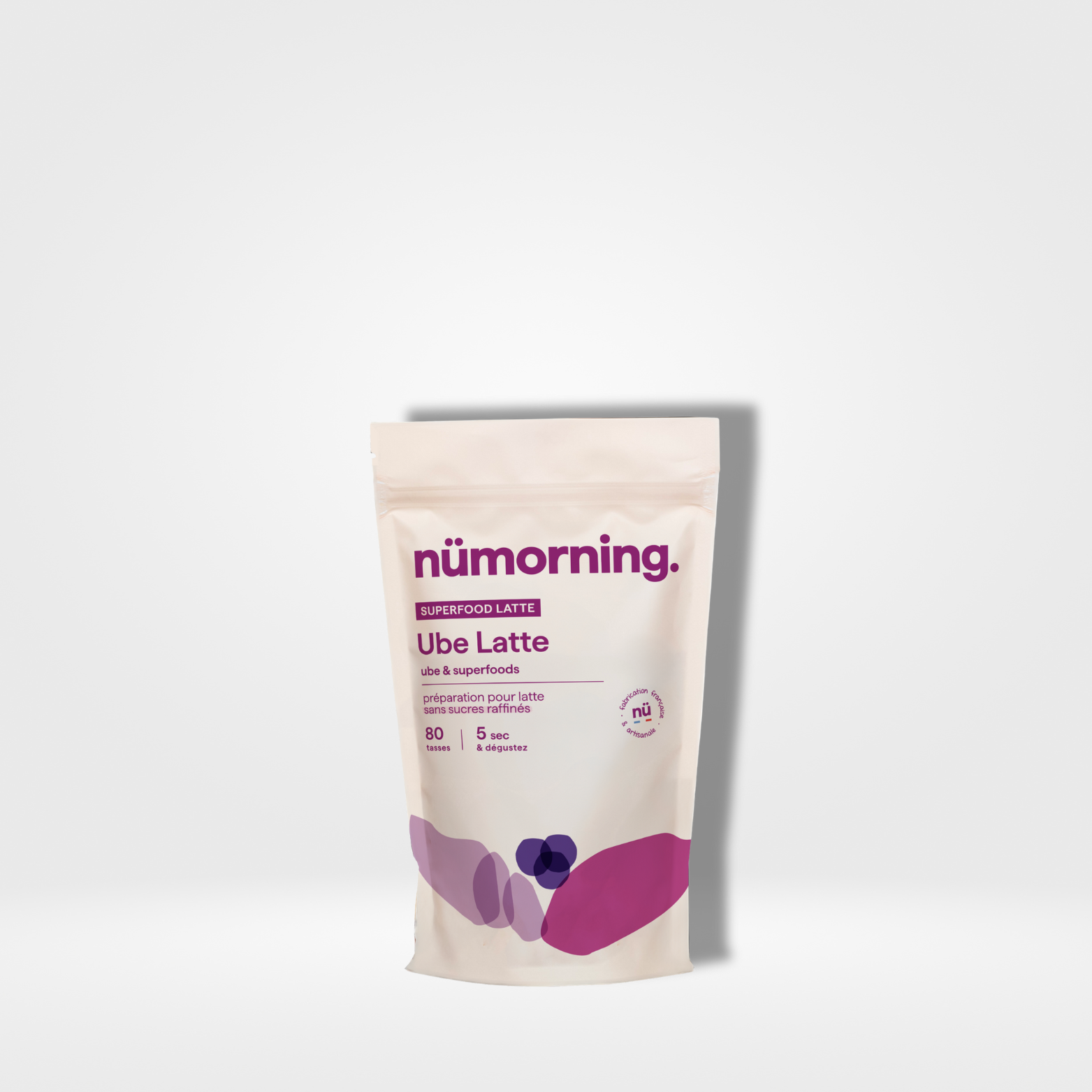Nümorning Ube latte Bio - 1 x 500g