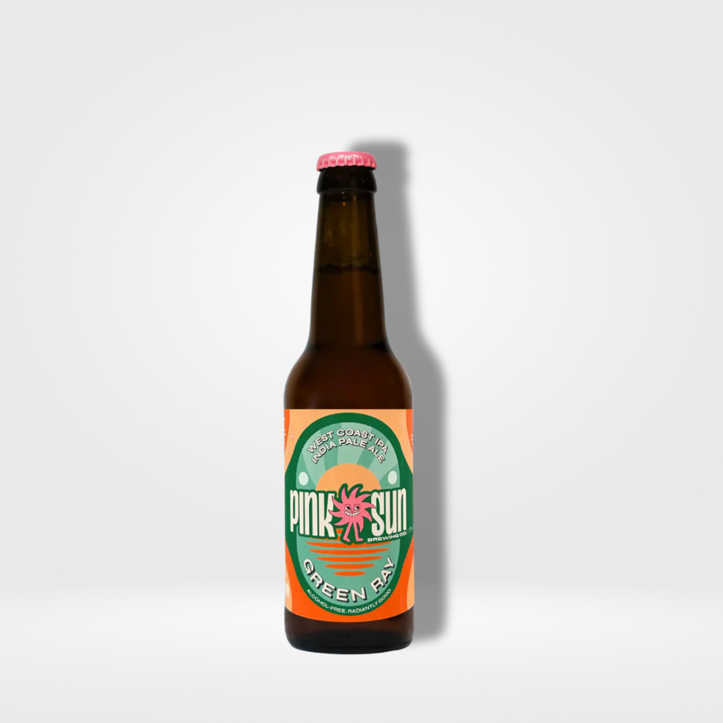 Pink Sun GREEN RAY West Coast IPA sans alcool - 12 x 33cl