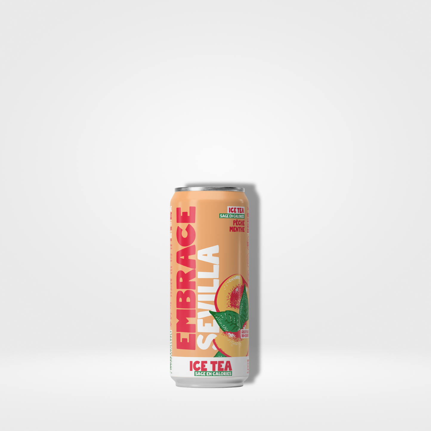 Embrace Sevilla Pêche Menthe cans - 12 x 33cl