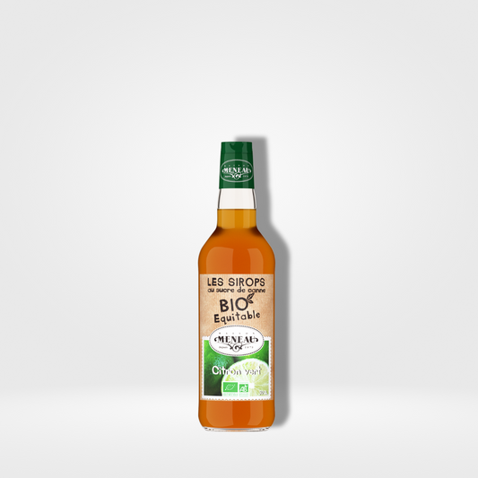 Meneau Sirop Citron Vert Bio verre - 1 x 50cl