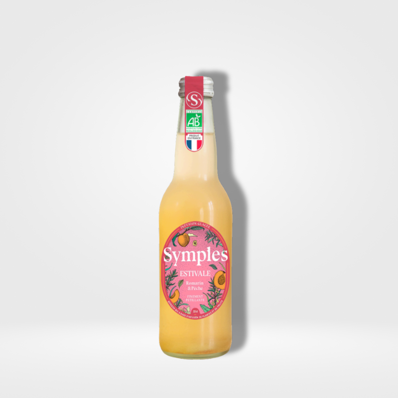 Symples infusion pétillante Estivale verre - 12 x 33cl